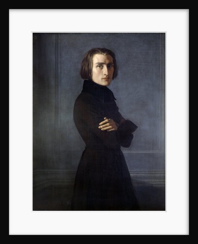 Portrait of Franz Liszt (1811-1886) by Anonymous