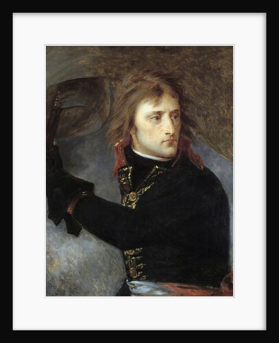 Detail of General Napoleon Bonaparte on the Bridge at Arcole by Antoine-Jean Gros