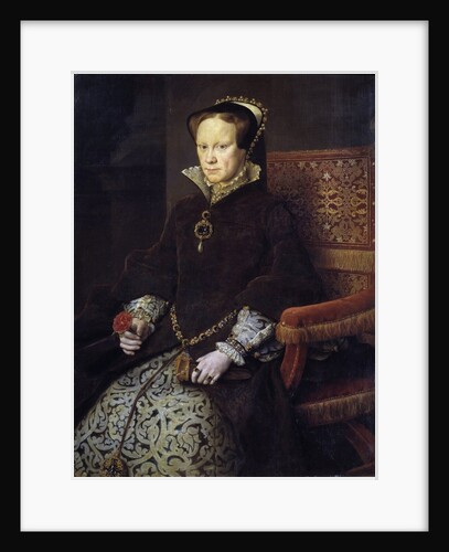 Portrait of Queen Mary I Tudor by Antonio Moro