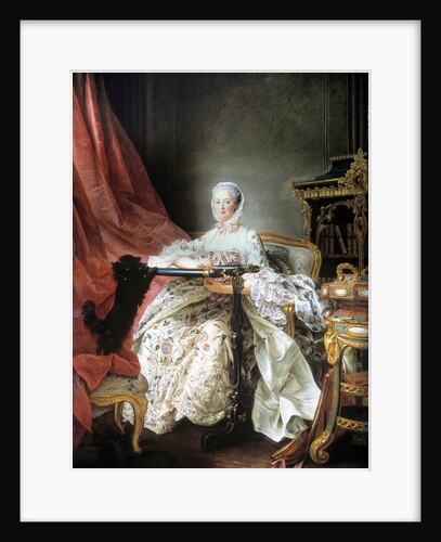 Jeanne-Antoinette Poisson, Marquise de Pompadour by Francois-Hubert Drouais
