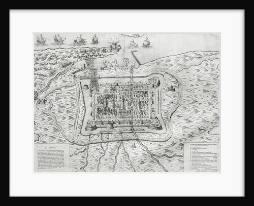 Capture of Calais from the English in 1558 by Francis de Lorraine, Duke of Guise (1558). by Anonymous