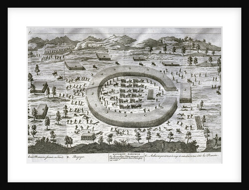 Julius Caesar and Battle with Ambiorix by Anonymous