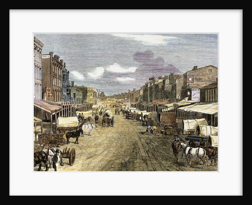 Saint Louis (Missouri), 1850. by Anonymous