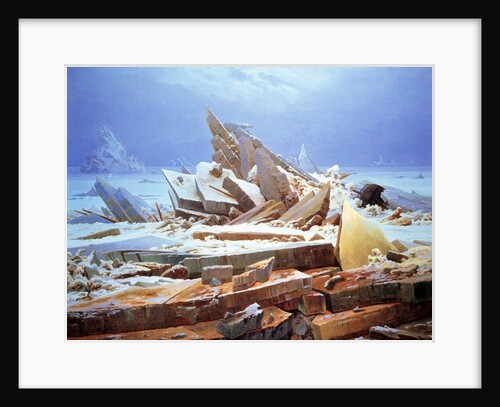 The Polar Sea by Caspar David Friedrich