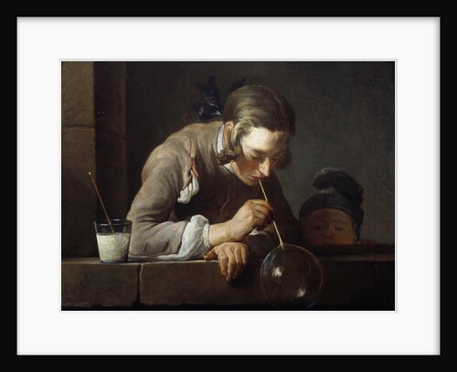 Soap Bubbles by Jean-Baptiste-Simeon Chardi