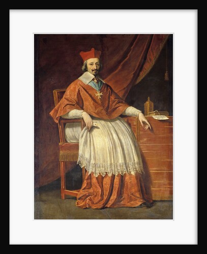Portrait of the Cardinal Richelieu by Philippe de Champaigne