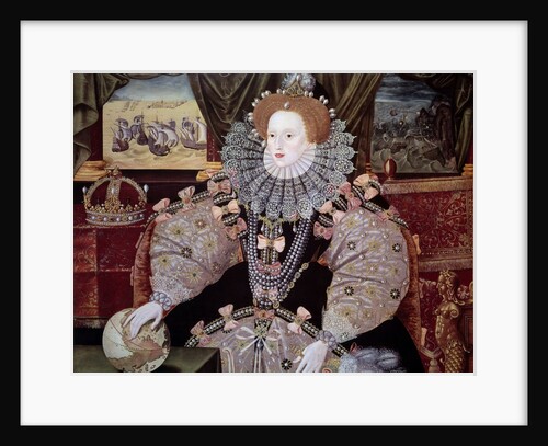 Portrait of Queen Elizabeth I (Armada Portrait) by Marcus Gheeraerts