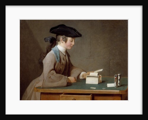 The House of Cards by Jean-Simeon Chardin