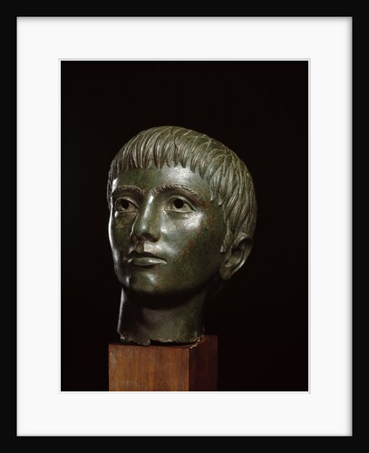 Etruscan head of a young man by Anonymous