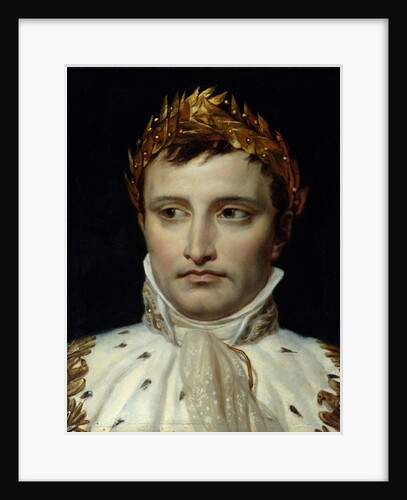 Portrait of Emperor Napoleon I Bonapart by Jacques-Louis David