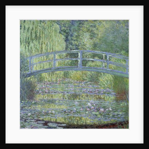 The Waterlily Pond: Green Harmony by Claude Monet