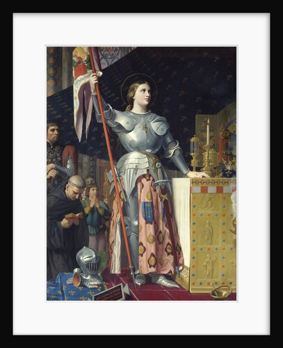 Joan of Arc at the Coronation of Charles VII in Reims Cathedral by Jean-Auguste-Dominique Ingres