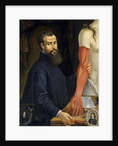 Andreas Vesalius Dissecting the Muscles of Cadaver by Pierre Poncet