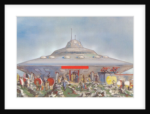Flying Saucer for Tourists by Anonymous