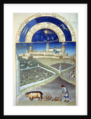 Tres Riches Heures du Duc de Berry: March by Anonymous
