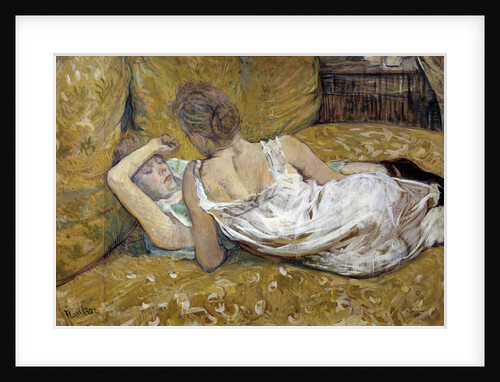 The Two Friends by Henri de Toulouse Lautrec