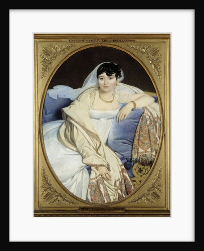 Madame Riviere by Jean-Auguste-Dominique Ingres