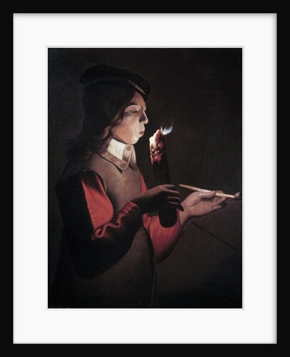 The Young Smoker by Georges de La Tour