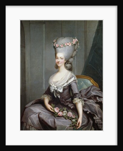 Marie-Therese de Savoie-Carignan, Princess of Lamballe by Antoine-Francois Callet