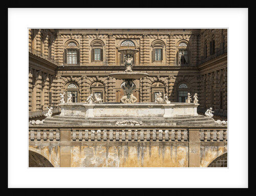 View of Palazzo Pitti from Giardino di Boboli by Anonymous