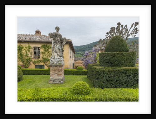 The garden of Villa Cetinale by Anonymous