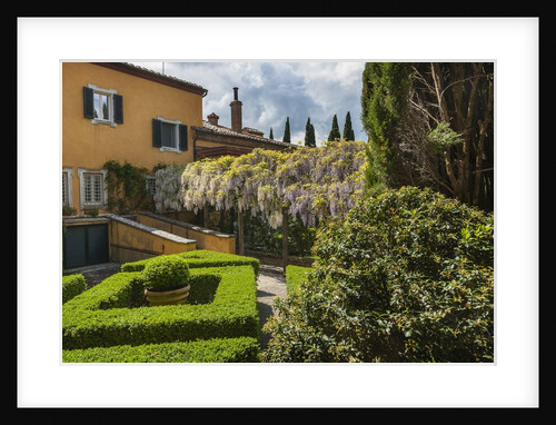 Villa La Foce Garden by Anonymous