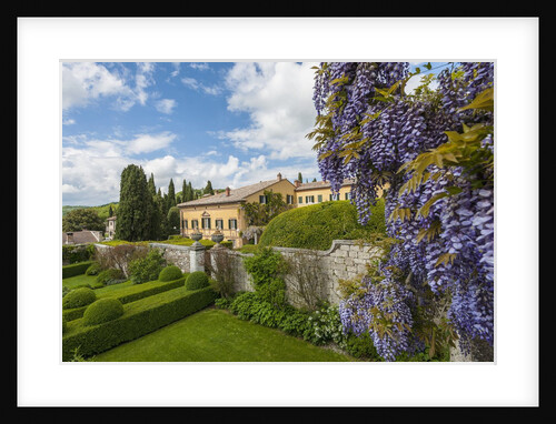 Villa La Foce Garden by Anonymous
