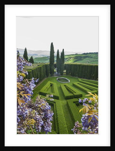Villa La Foce Garden by Anonymous
