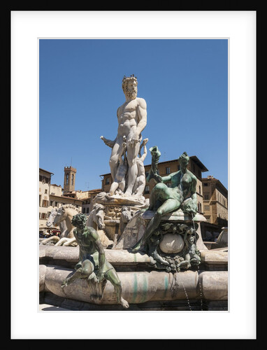Piazza Signoria, Nettuno Fountain by Bartolomeo Ammannati