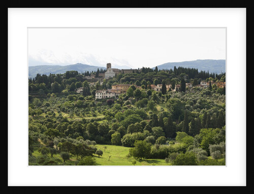 View of San Miniato from Forte Belvedere by Anonymous