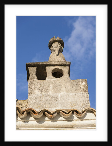 Detail of a chimney by Anonymous
