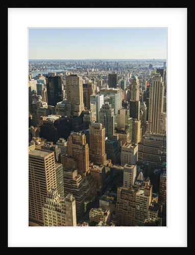 View of Manhattan from Rockefeller Center by Anonymous