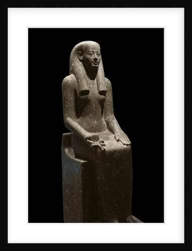 Ancient Egyptian sculpture representing the divinity Iwnit by Anonymous