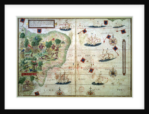 Hydrographic Map of Brazil by Anonymous