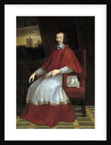Portrait of the Cardinal Jules Mazarin by Philippe de Champaigne