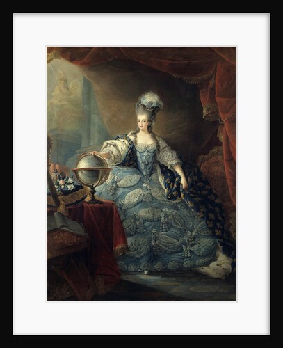 Portrait of Marie Antoinette, Queen of France by Jean-Baptiste Andre Gautier-Dagoty