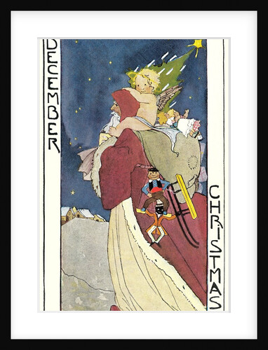 December Father Christmas by Anonymous