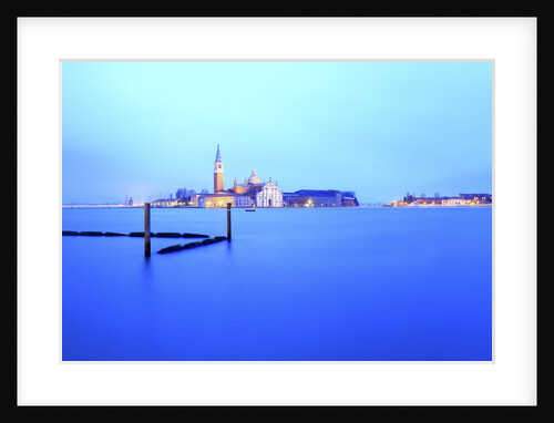 San Giorgio island view from S.Marco square. by Anonymous
