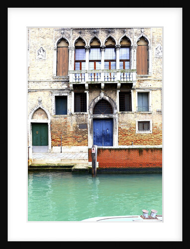 Canal Grande View from the Accademia bridge, S.Maria della Salute Church in the background. by Anonymous