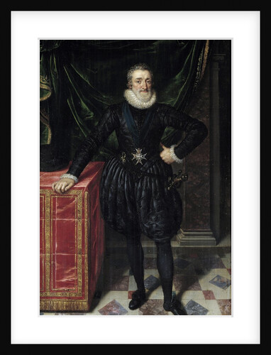 Portrait of Henri IV by Frans Pourbus the Younger