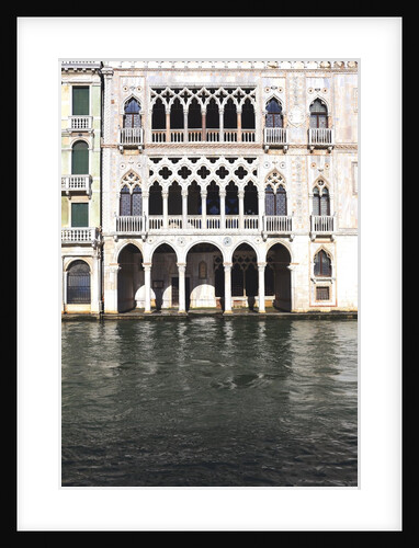Ca' D'oro palace on the Canal Grande by Anonymous