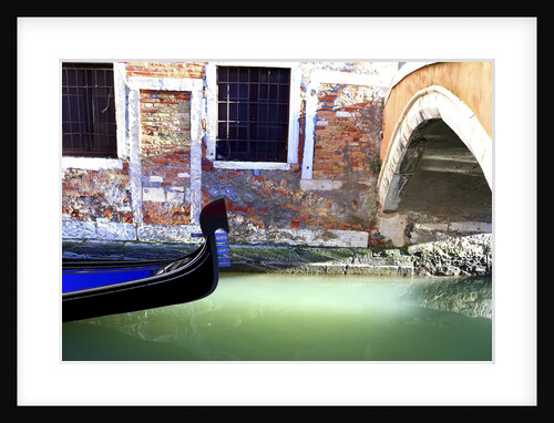 Traditional Gondola details. by Anonymous