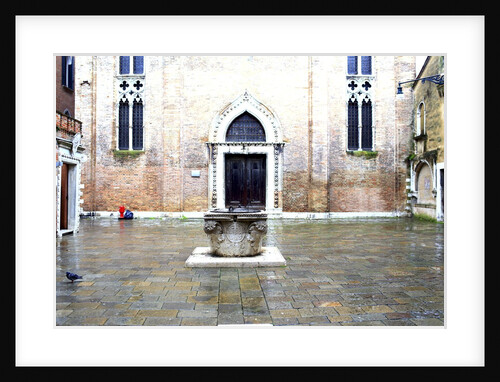 Dorsoduro, the area near the Accademia bridge. by Anonymous