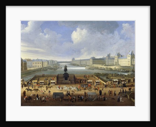 View of Pont Neuf, 1665 by Anonymous