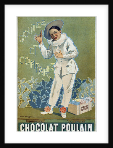 Poster advertising for "Chocolate Poulain", 1898 by Anonymous