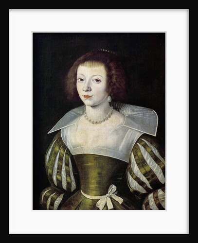 Portrait of a woman attributed to Etienne Dumonstier by Anonymous