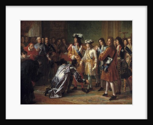 Duke of Anjou proclaimed King Felipe V of Spain by Francois Gerard
