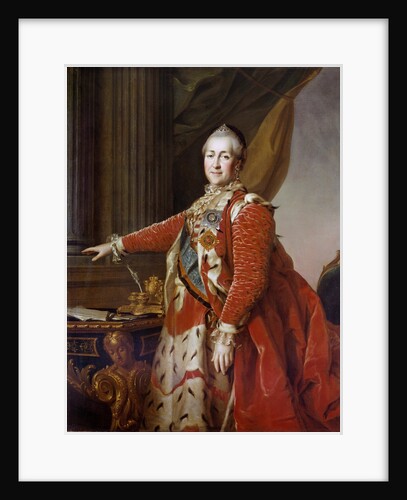 Portrait of Catherine II of Russia by Dimitri Levitzky
