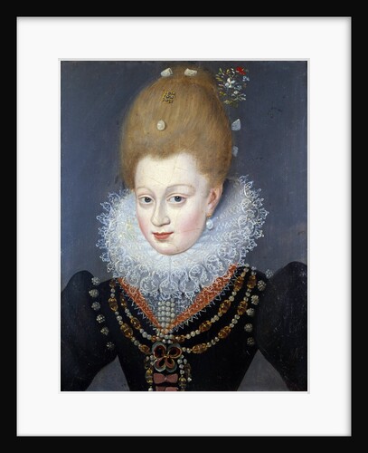 Portrait of Gabrielle d' Estrees by Anonymous