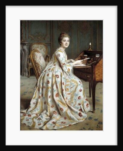 Portrait of the Marquise Dubois Mouchet by Alexis Axilette